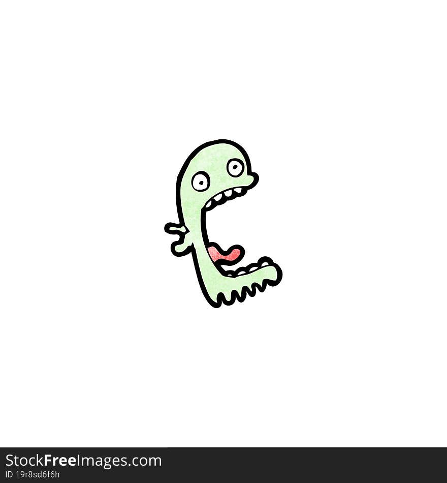 cartoon spooky ghost