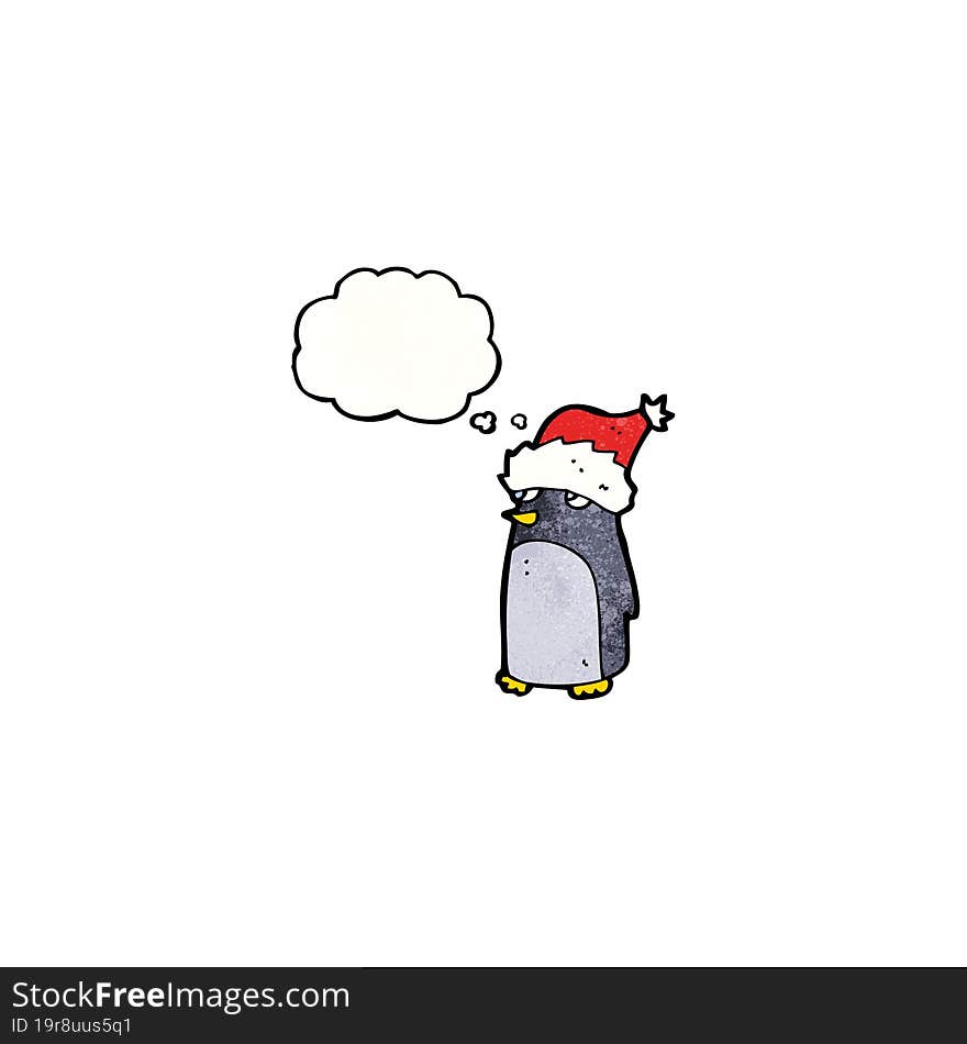 cartoon penguin