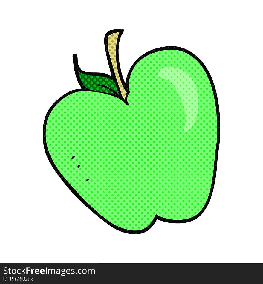 Cartoon Apple