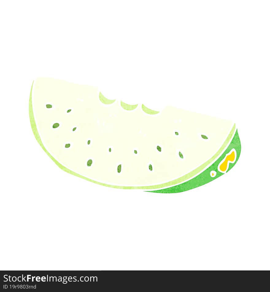 cartoon melon slice