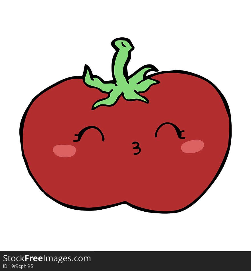 cartoon tomato