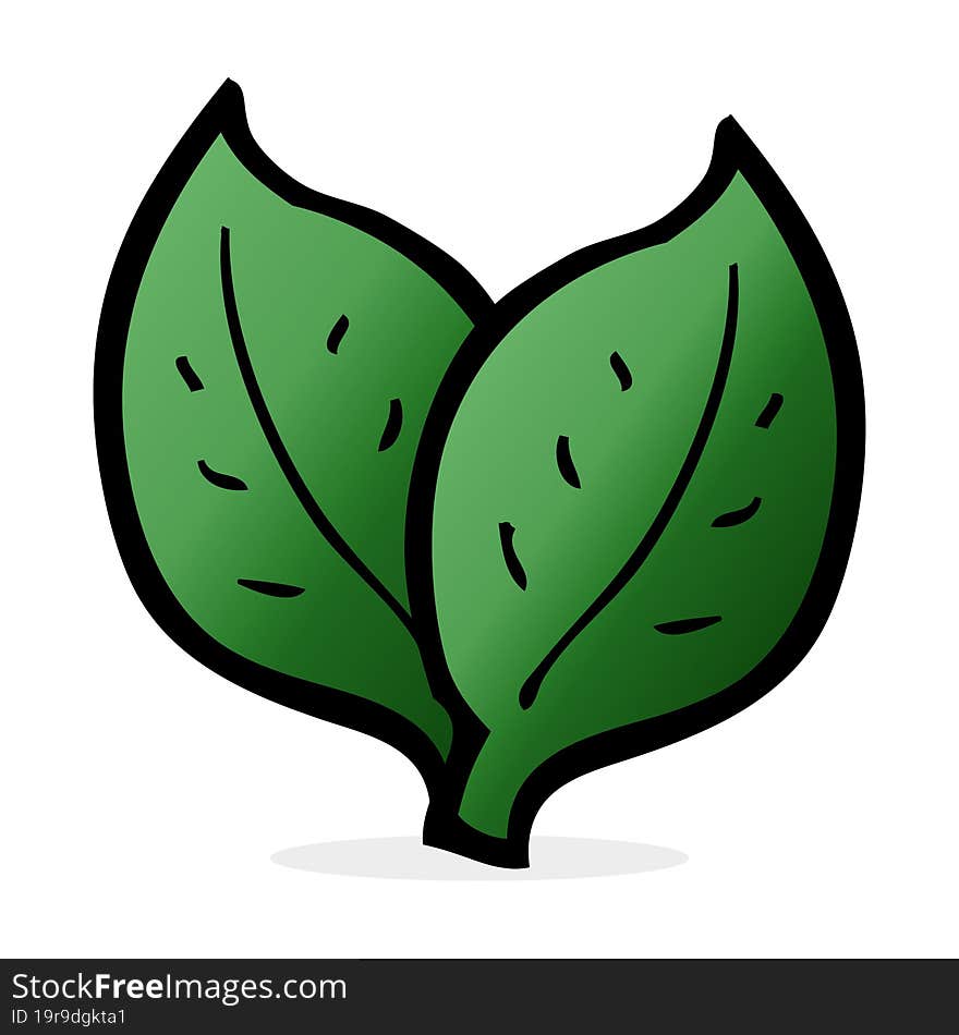 Cartoon Leaf