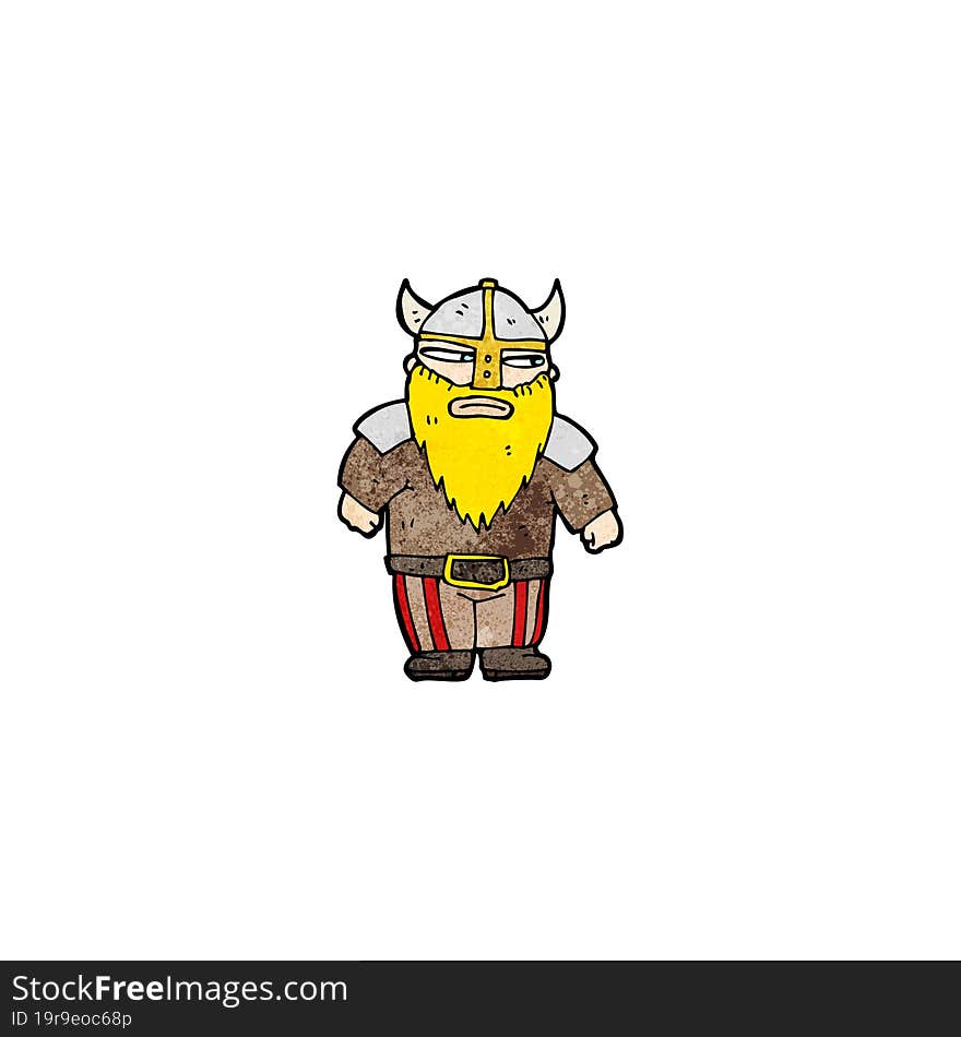 cartoon viking