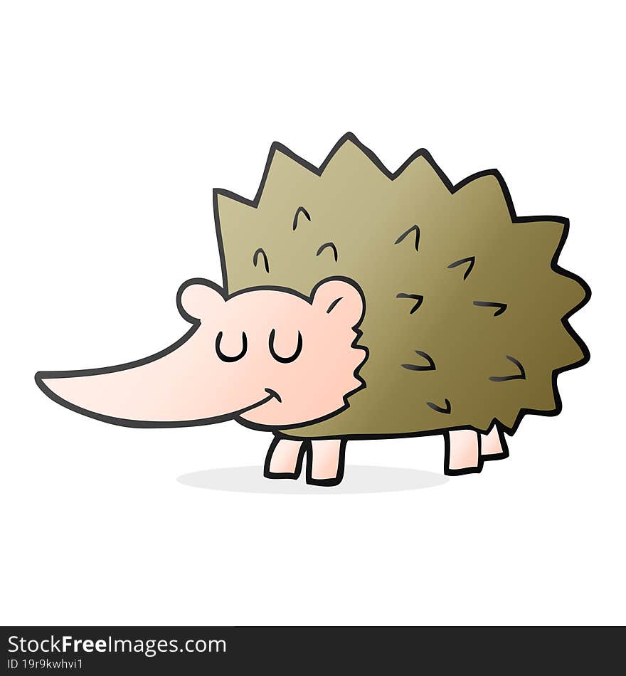 cartoon hedgehog