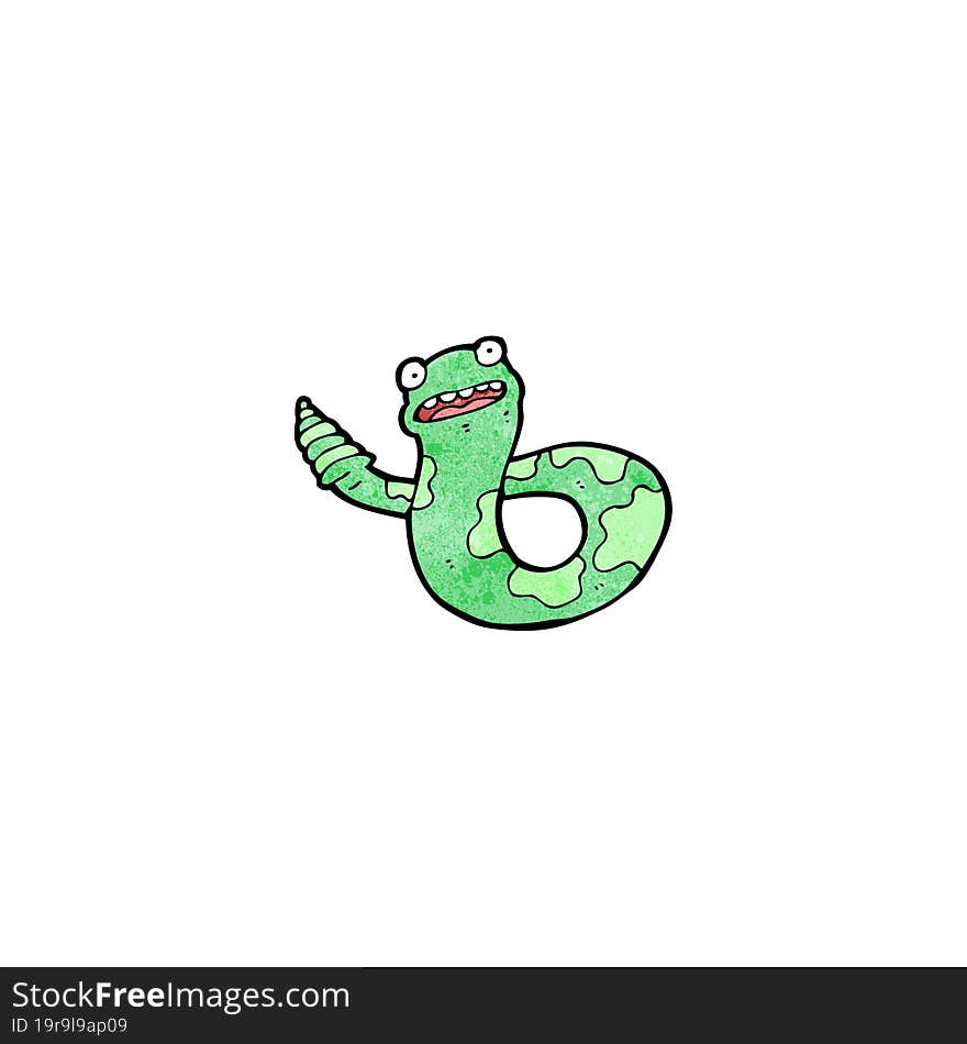 cartoon snake