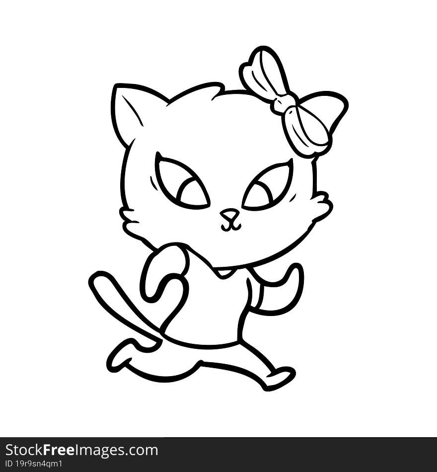 cartoon cat. cartoon cat