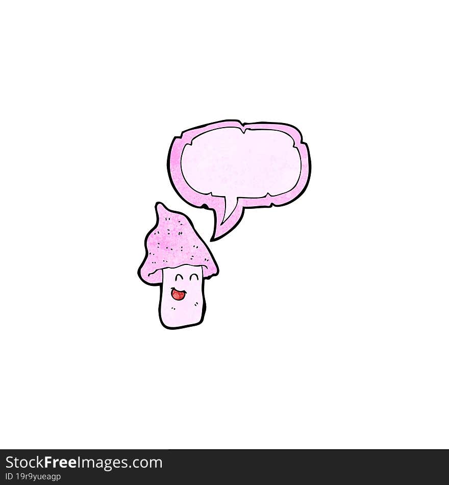 cartoon mushroom