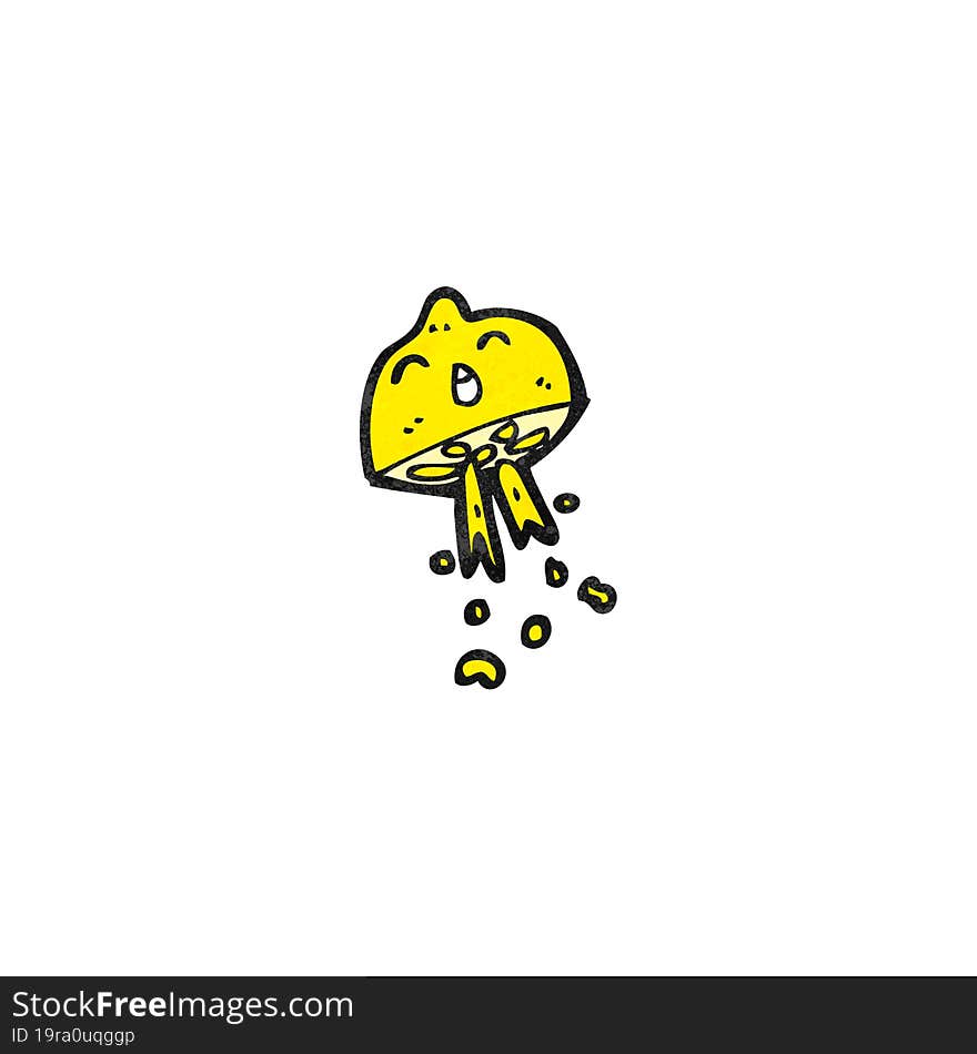 Cartoon Squirting Lemon