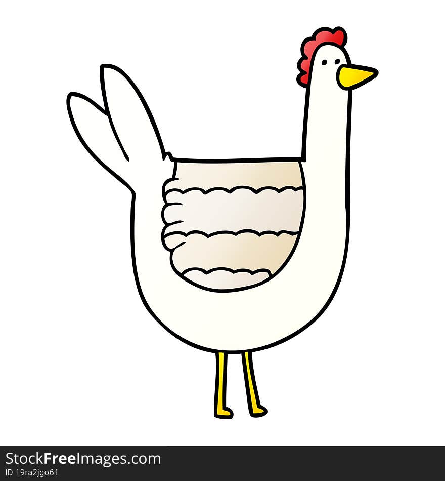 cartoon chicken. cartoon chicken