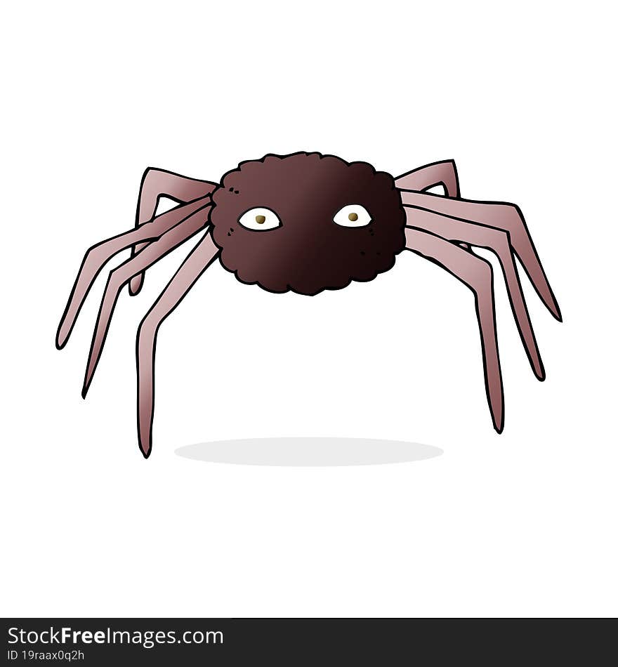 cartoon spider