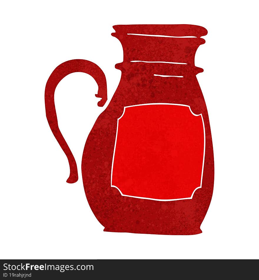 Cartoon Jug