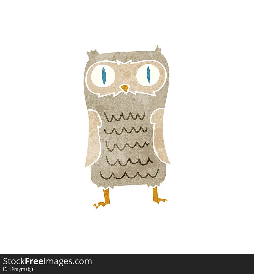 cartoon  owl