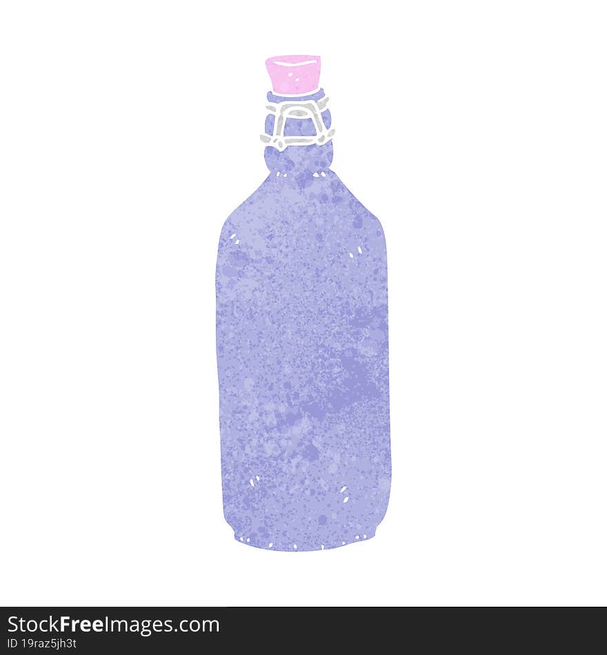 cartoon traditional bottle