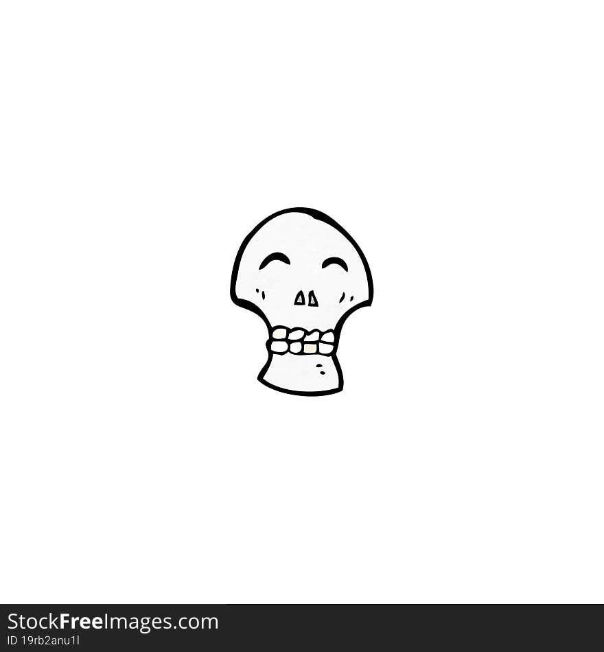 Skull Symbol Cartoon