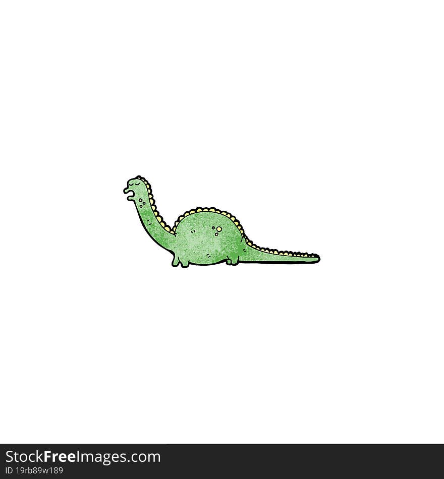 cartoon dinosaur