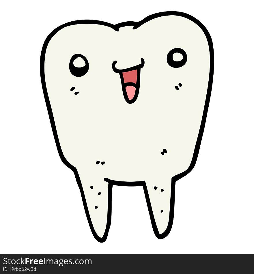 cartoon tooth