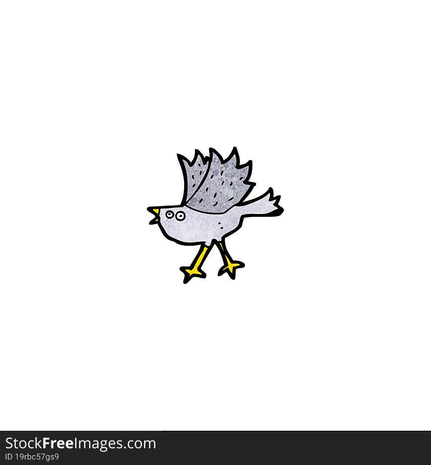 cartoon bird