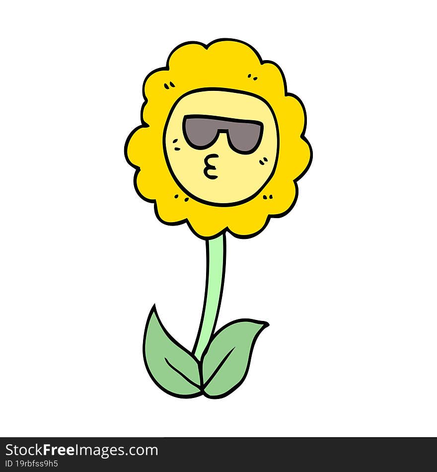 Cartoon Flower