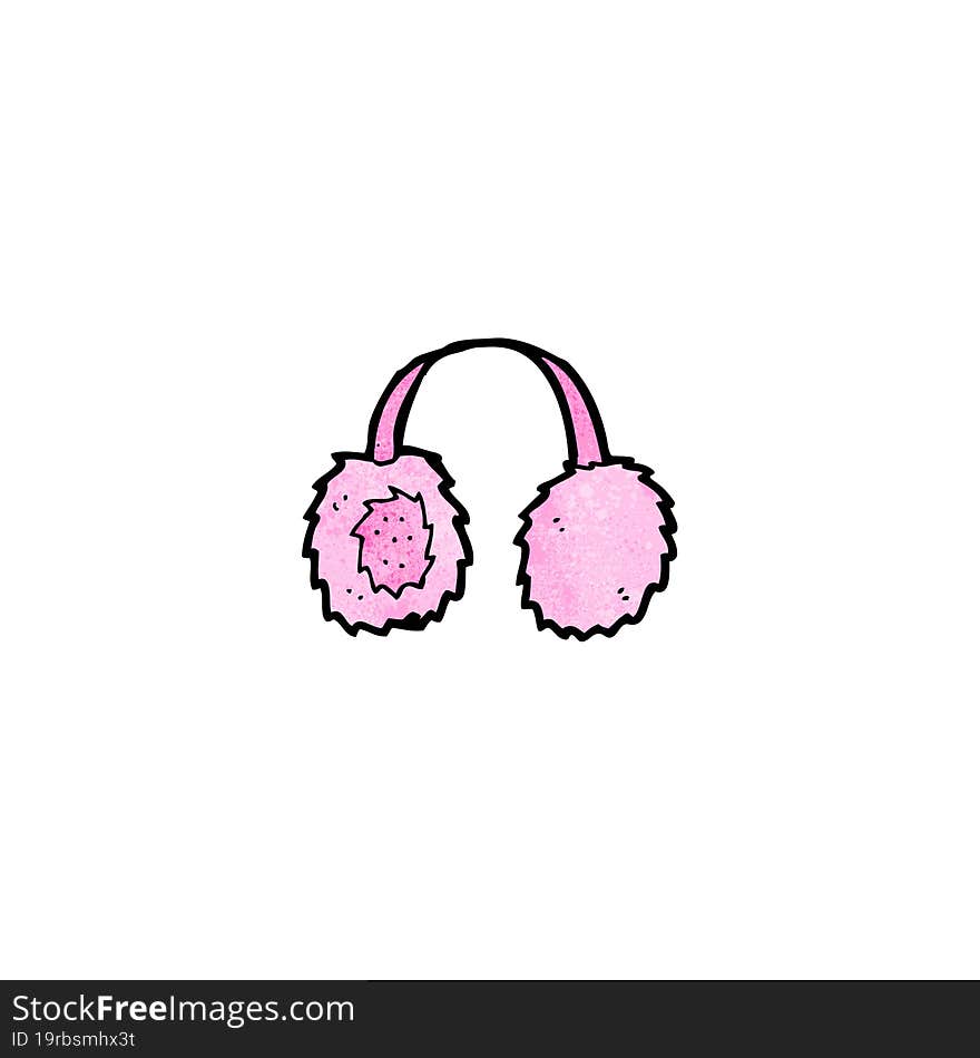 cartoon ear muffs