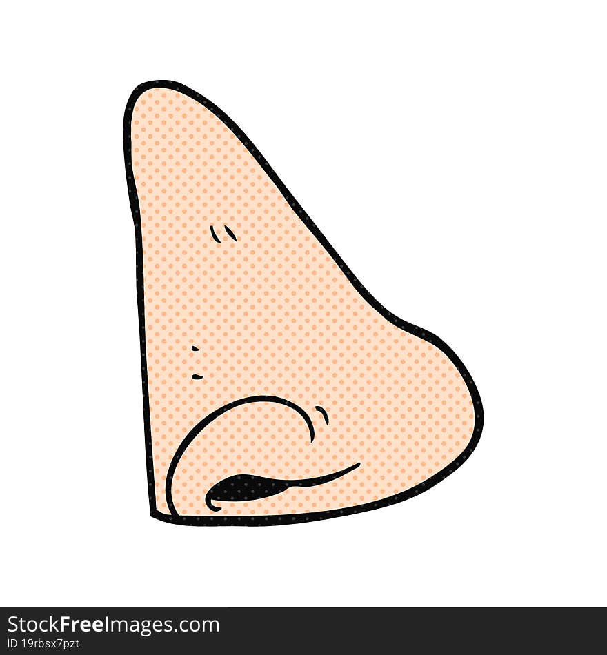 cartoon human nose