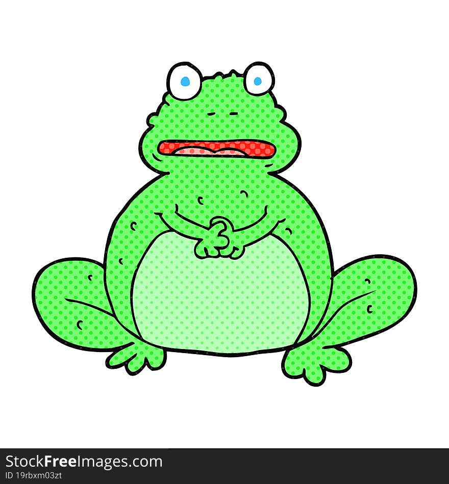 cartoon frog