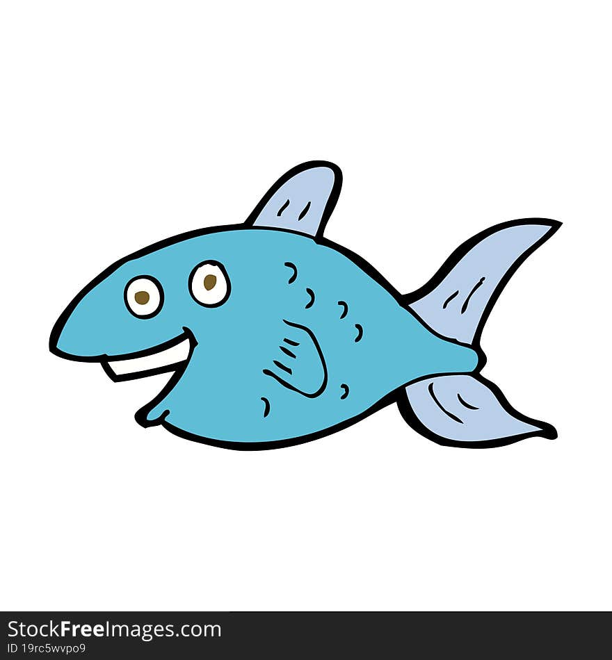 cartoon fish