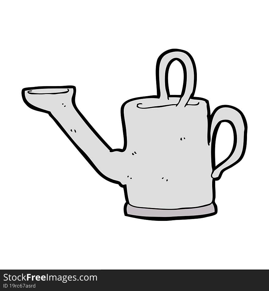 watering can cartoon