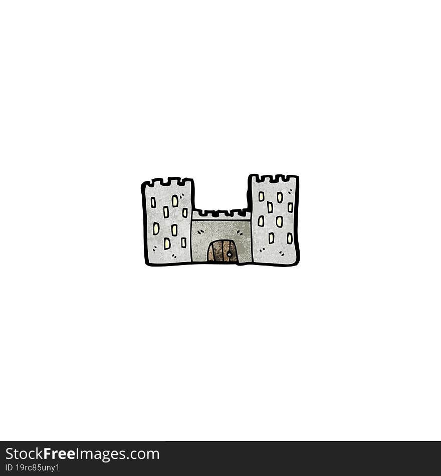 cartoon castle