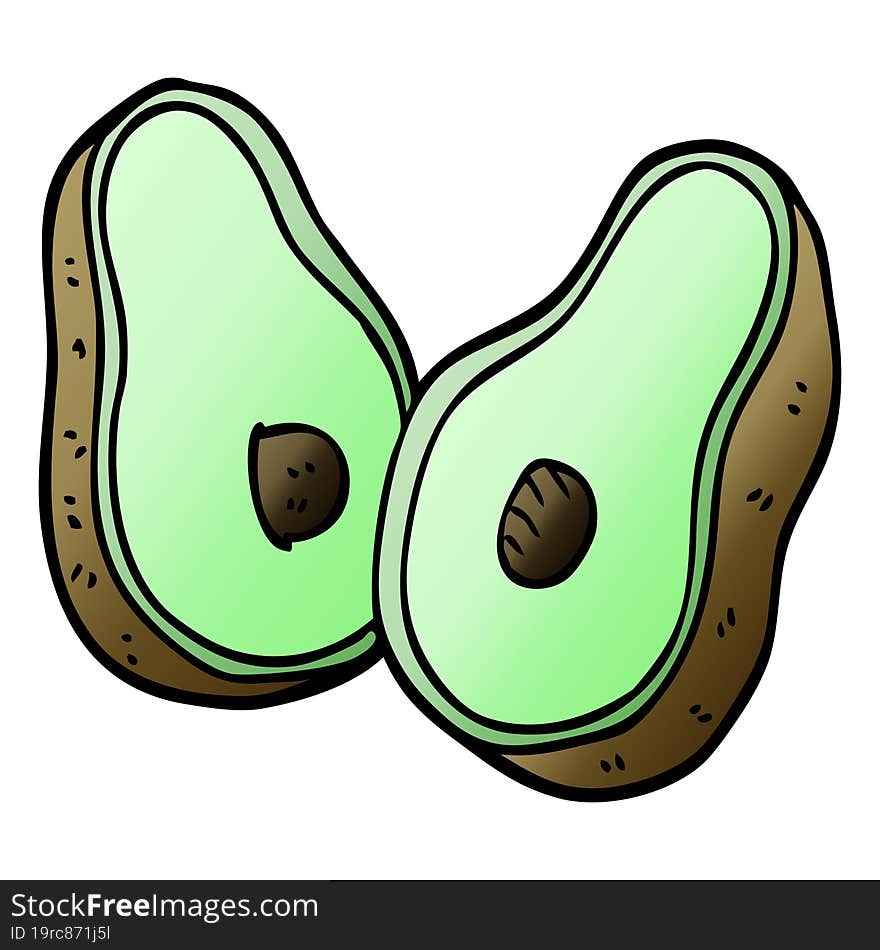 carton avocado