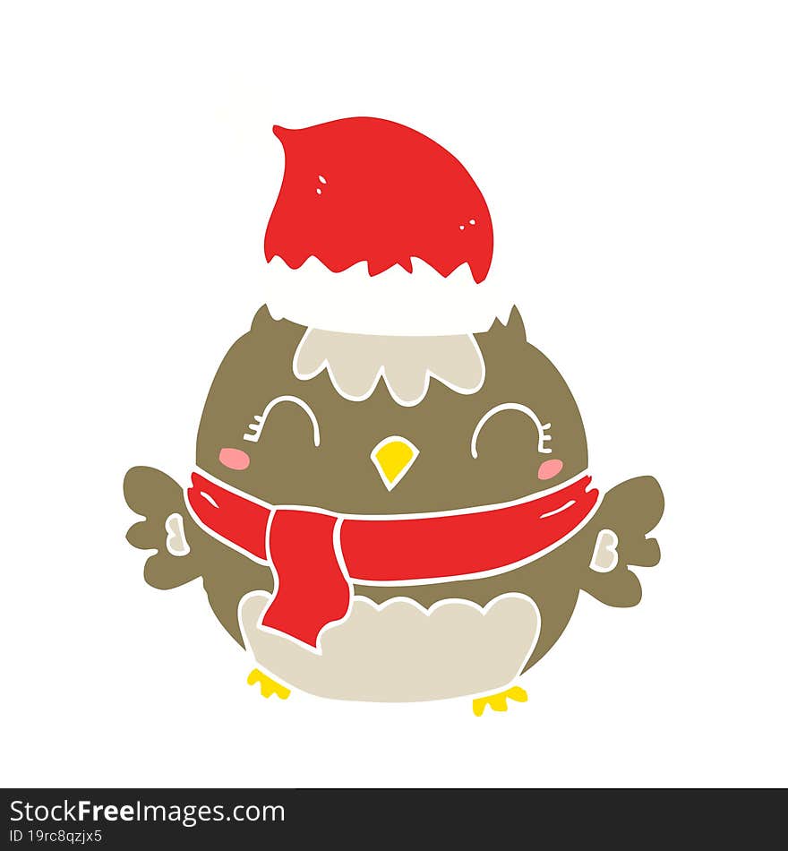 cute christmas owl