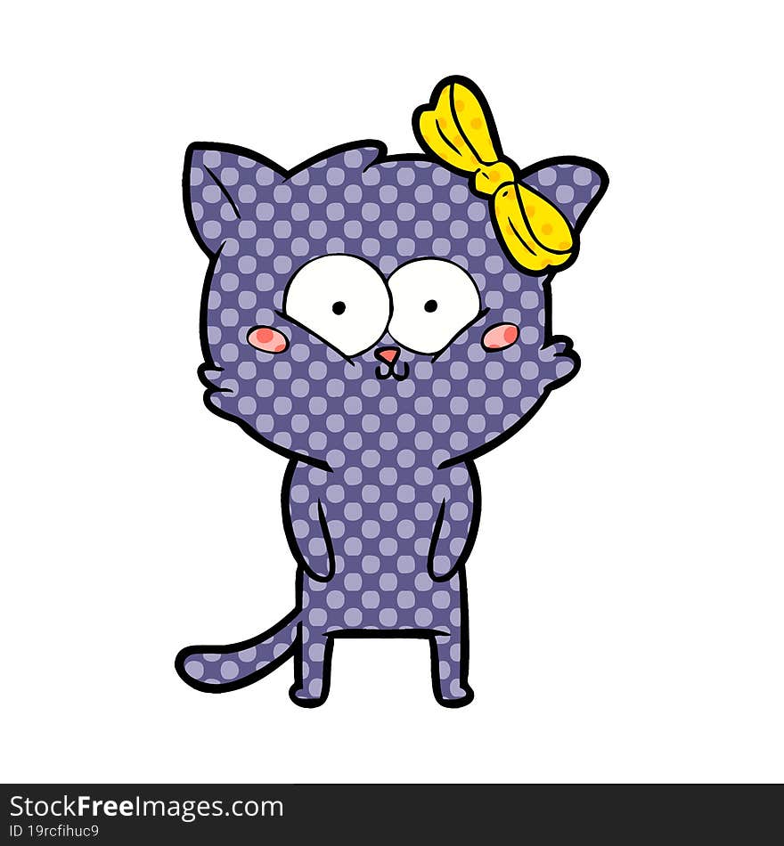 cartoon cat. cartoon cat