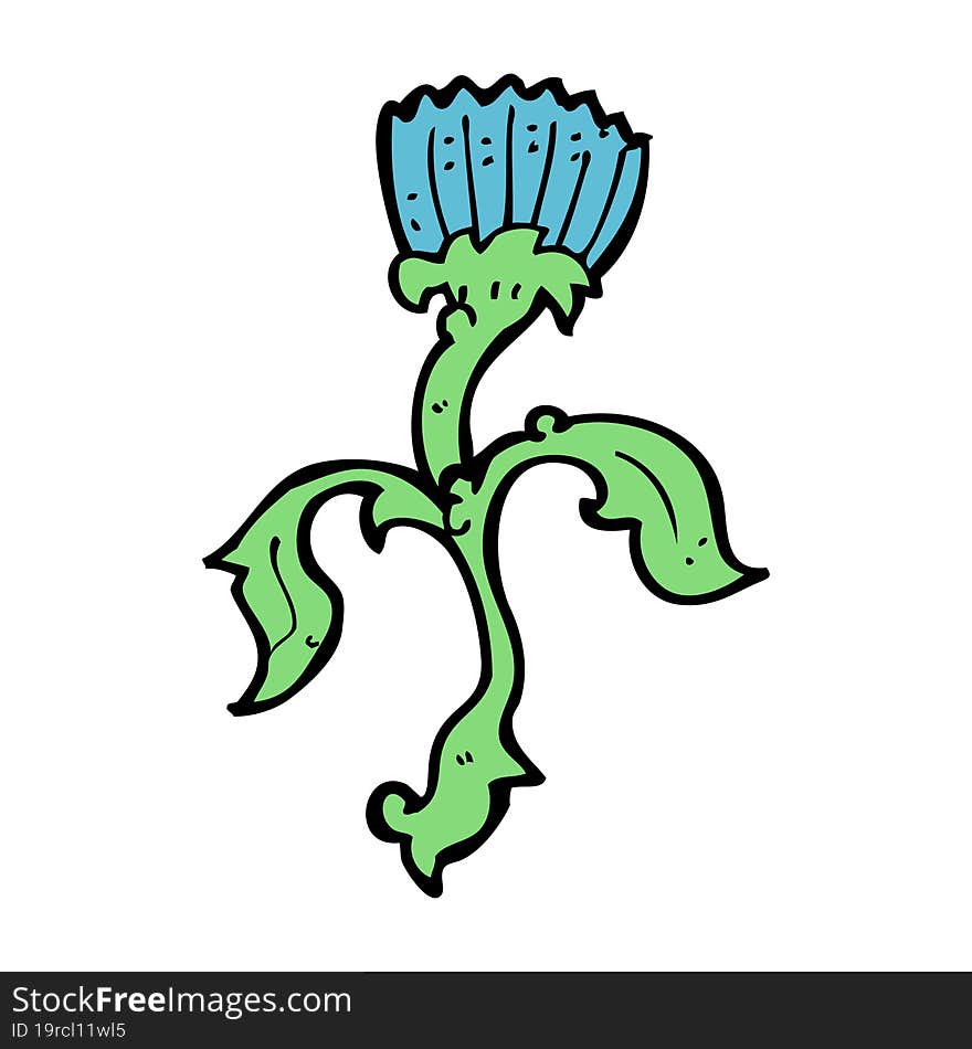 cartoon flower