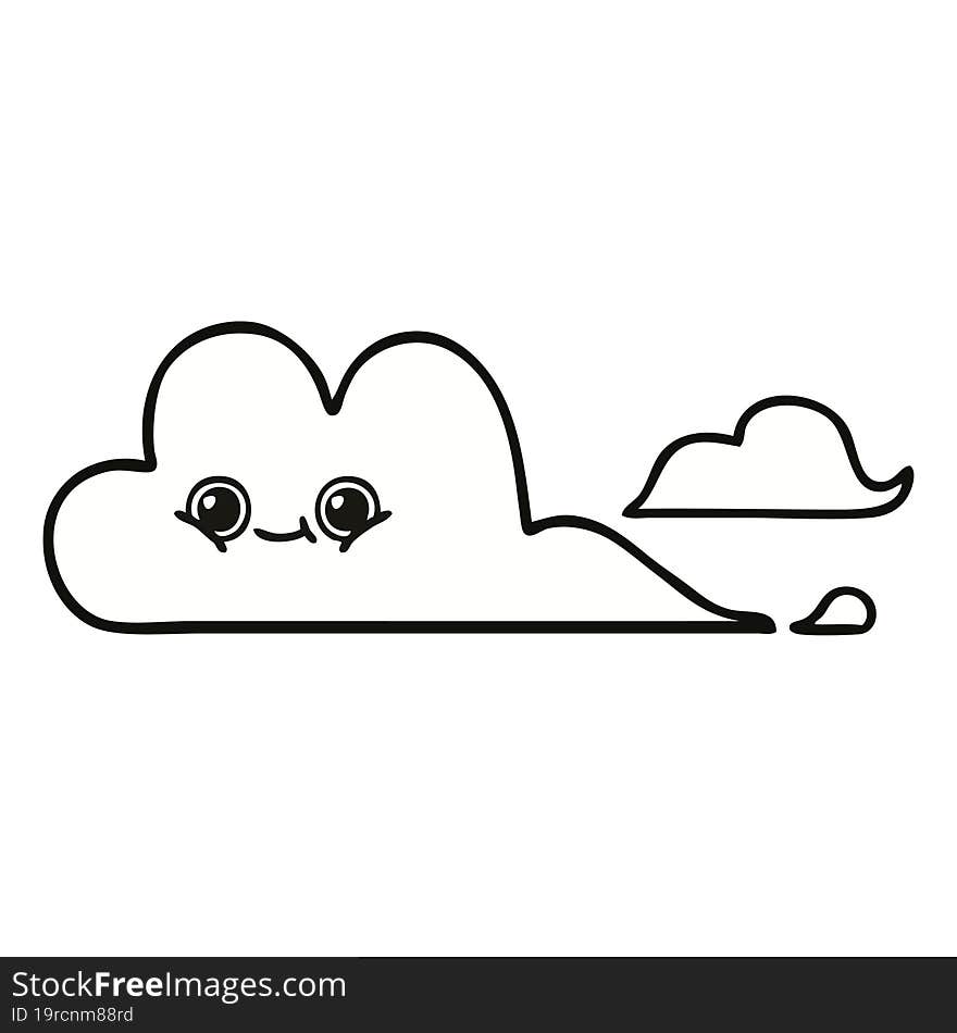 cute cartoon clouds