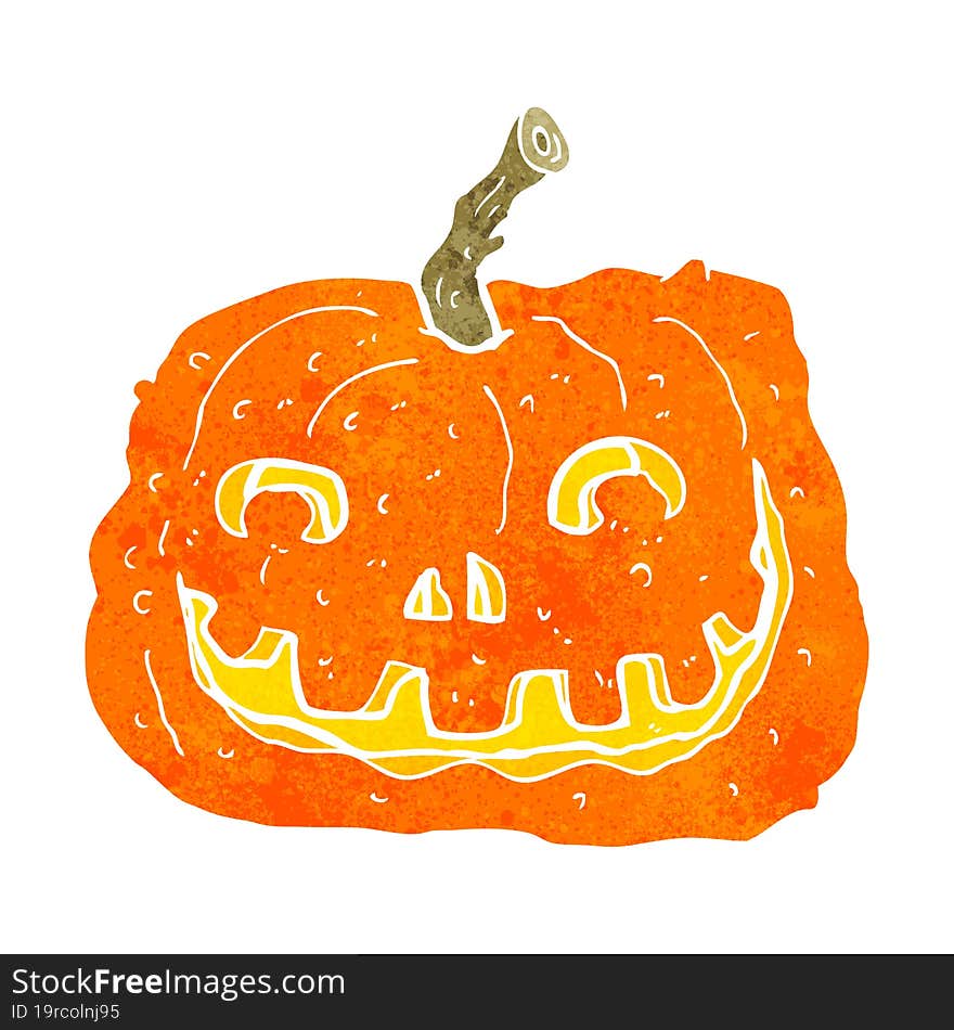 cartoon pumpkin