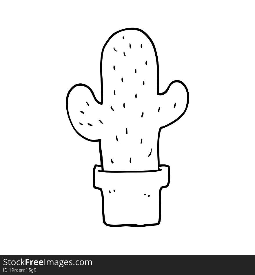 cartoon cactus