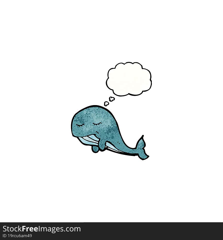 cartoon whale