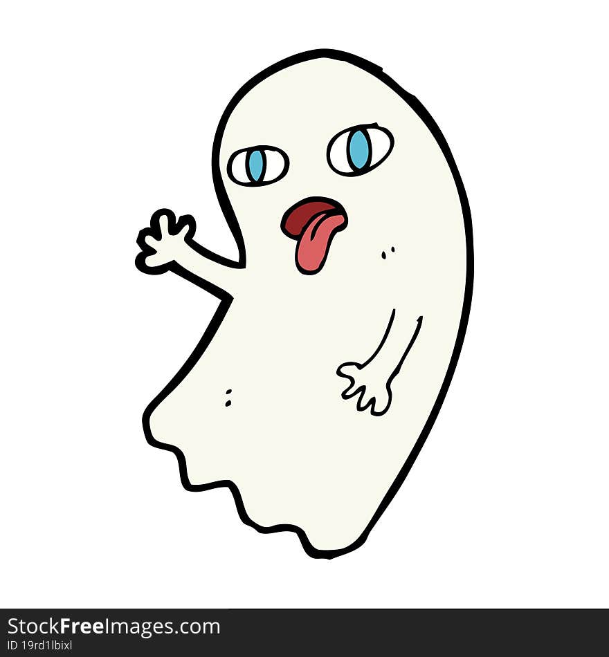 funny cartoon ghost