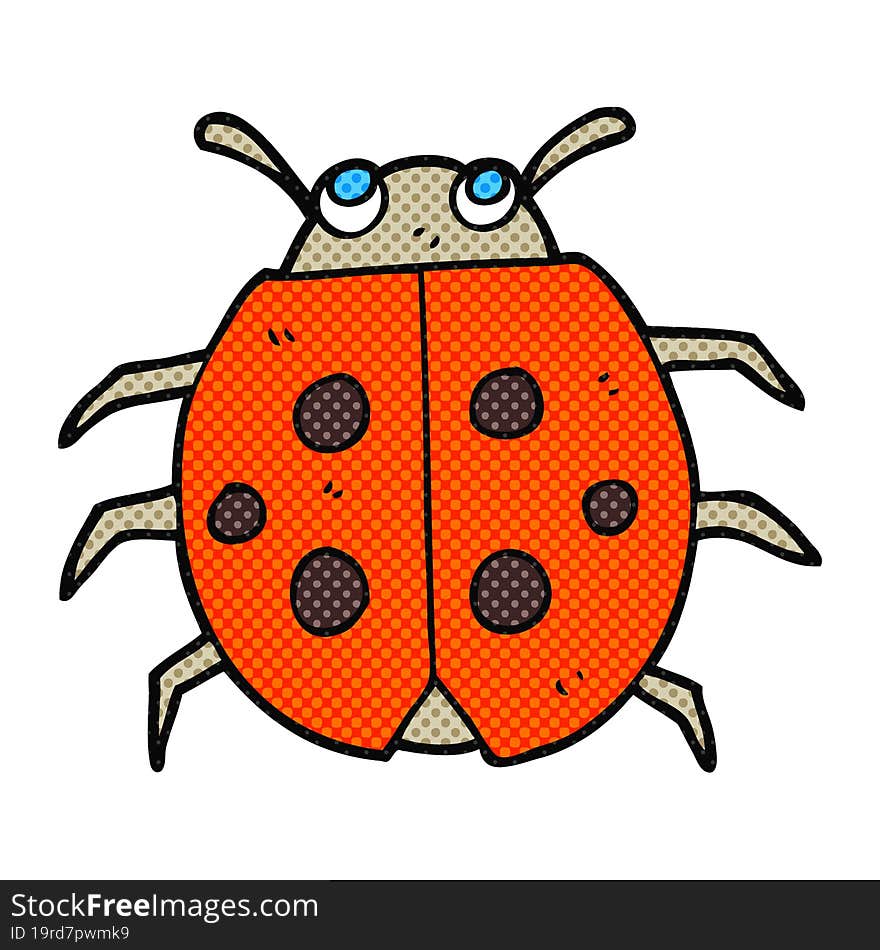 cartoon ladybug