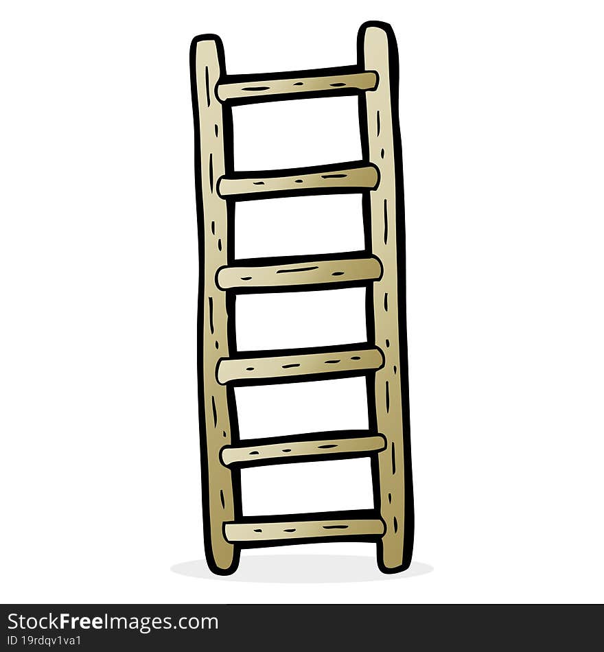 cartoon ladder