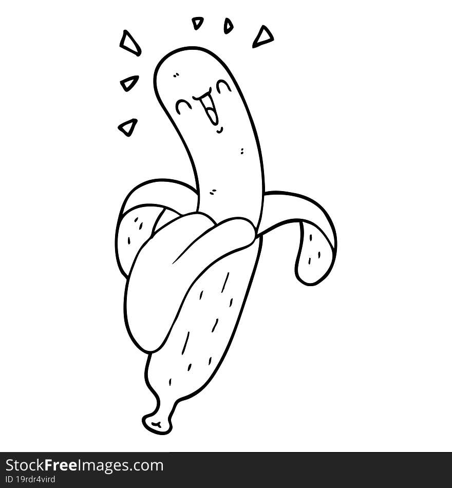 Cartoon Banana