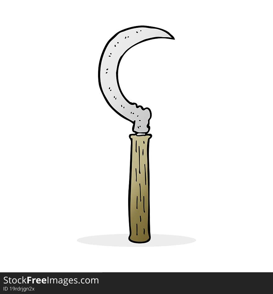 cartoon sickle