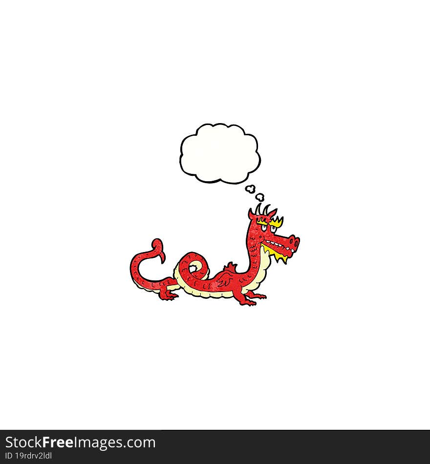 cartoon chinese dragon