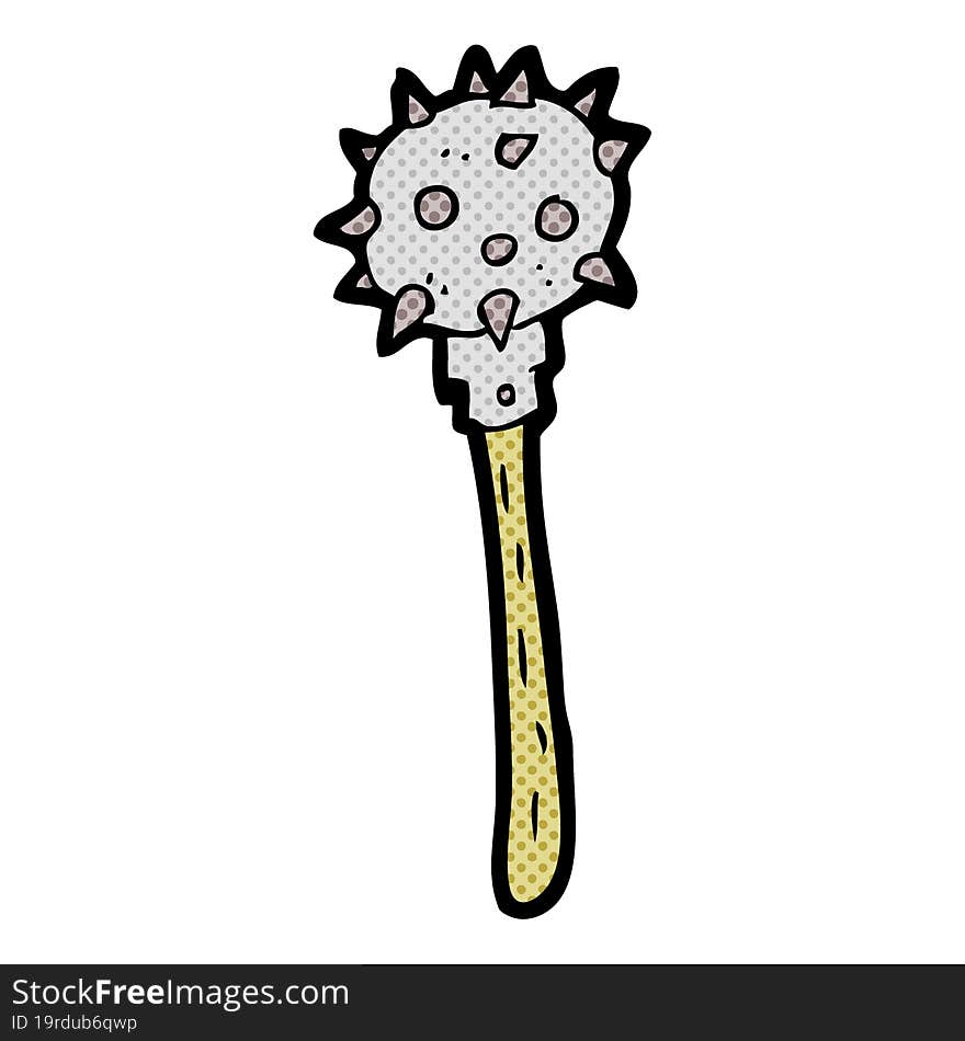 Cartoon Medieval Mace