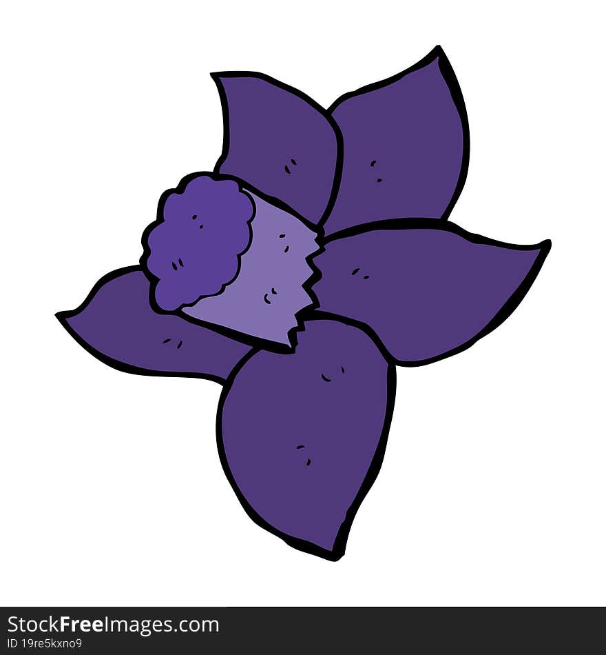 cartoon flower