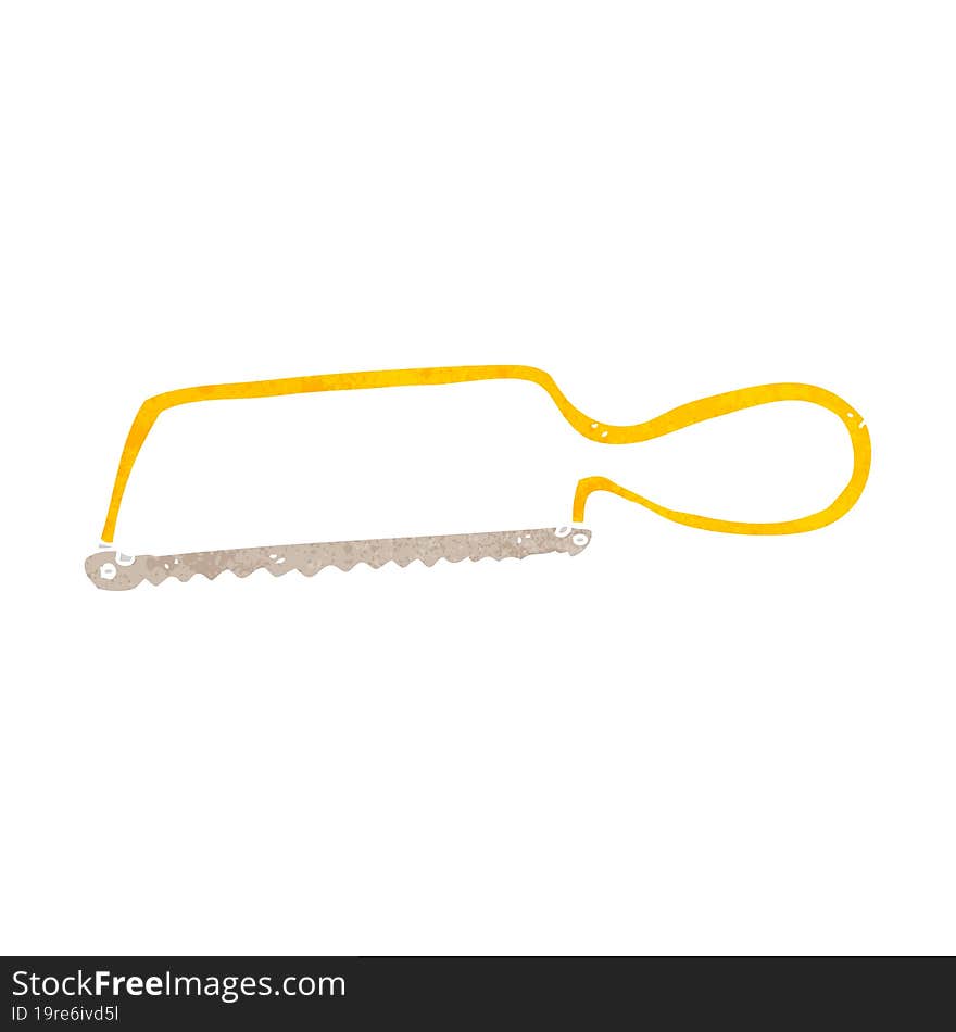 Cartoon Hacksaw