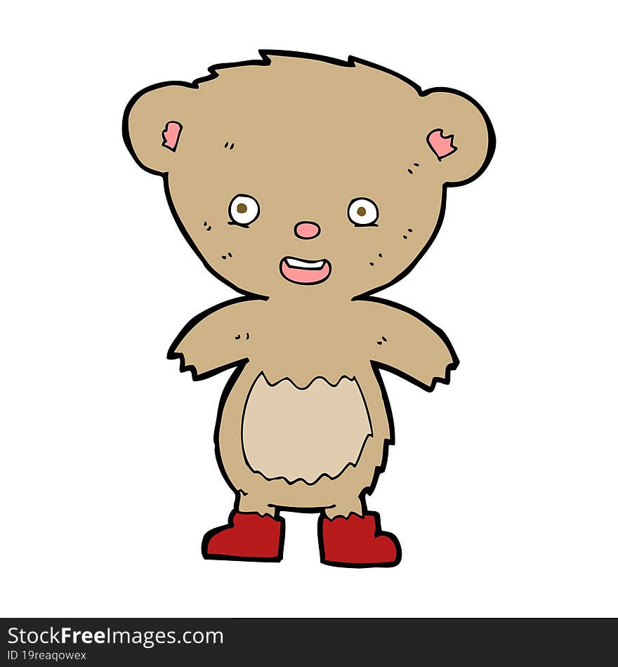 cartoon teddy bear