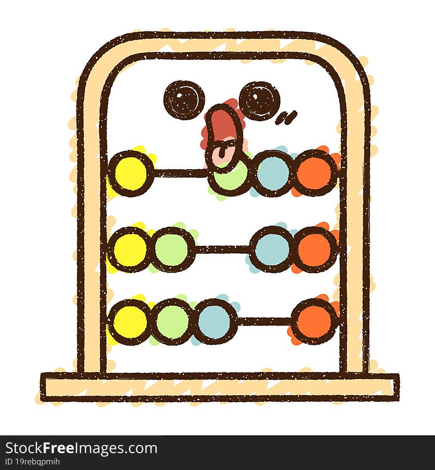 Abacus Chalk Drawing