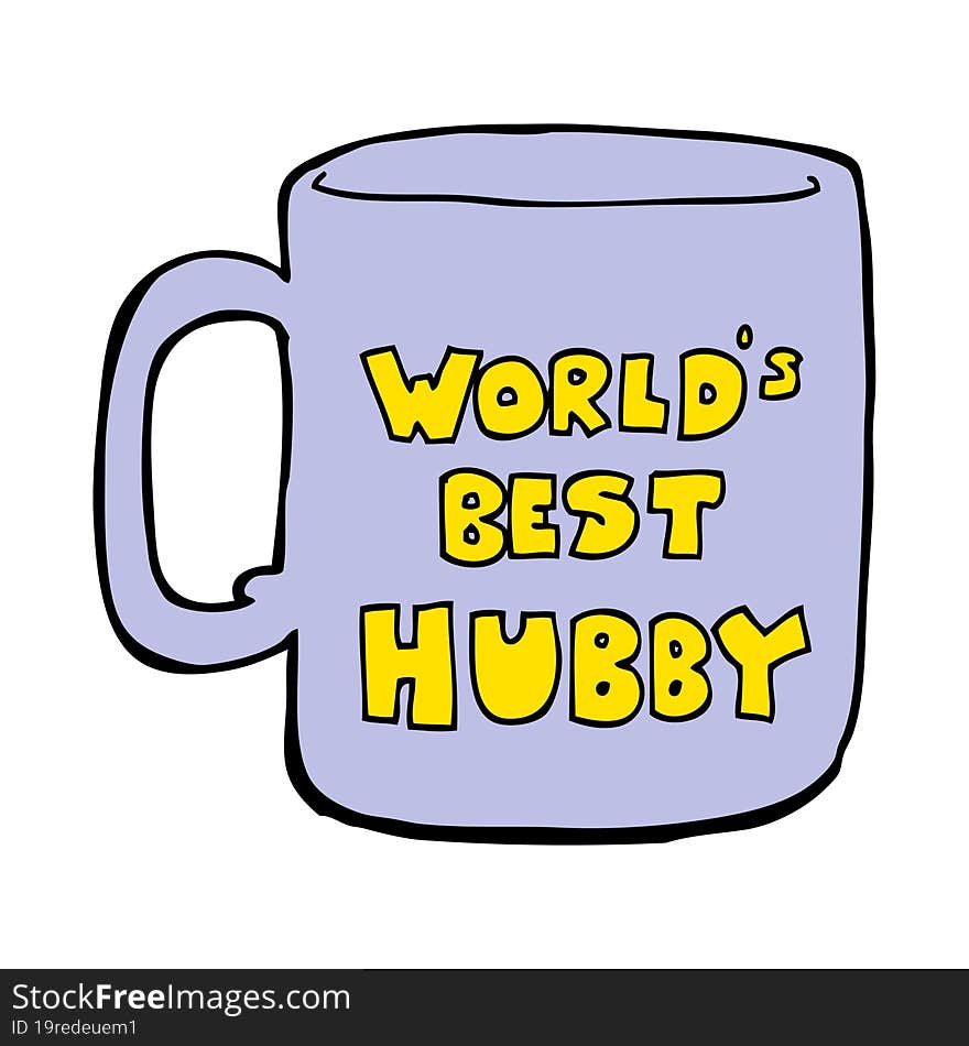 Worlds Best Hubby Mug