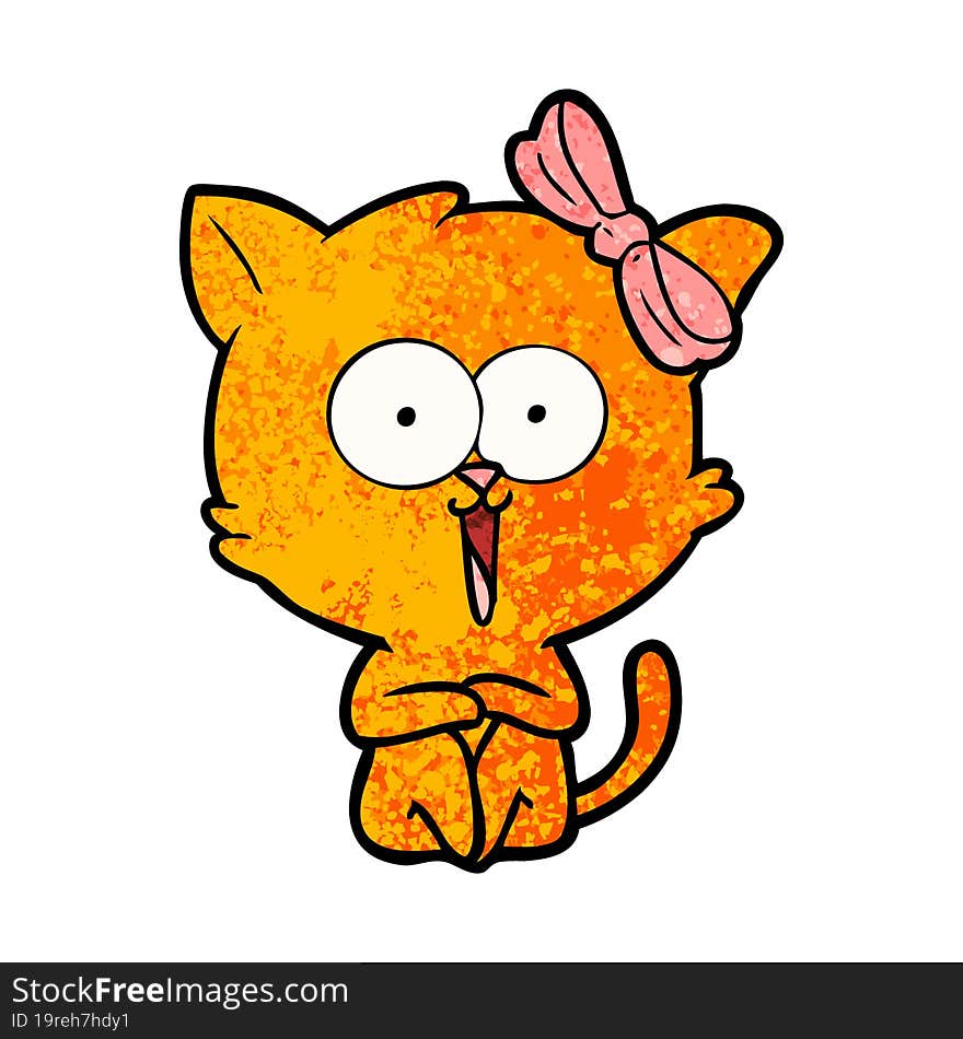 cartoon cat. cartoon cat