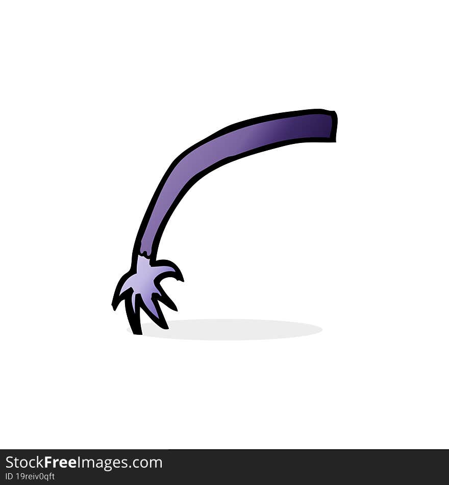 cartoon halloween vampire arm